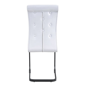 Alligator Skin Upholstered Dining Chairs