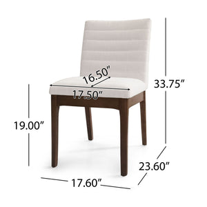 Upholstered Dining Chairs With Rubber Legs (Set of 2) - Best Buy Furniture