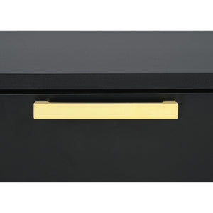 Lexie - 5 Drawer Rectangular Chest - Black