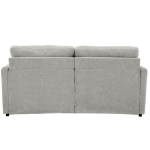 Cozy Upholstered Cushion Loveseat Sofa For Living Room