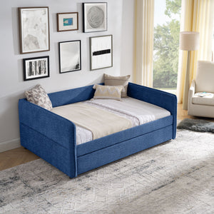 Upholstered Daybed With Pop Up Trundle