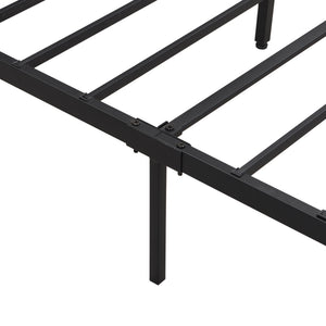 Modern Platform Bed, USB Charging Station, 2 Drawers, LED Lights