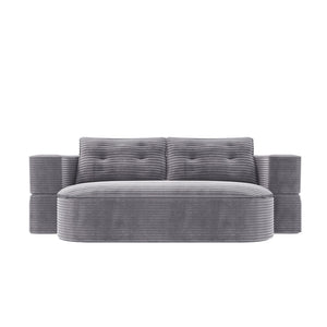 Convertible Floor Sofa Bed With Multi Functional Blanket