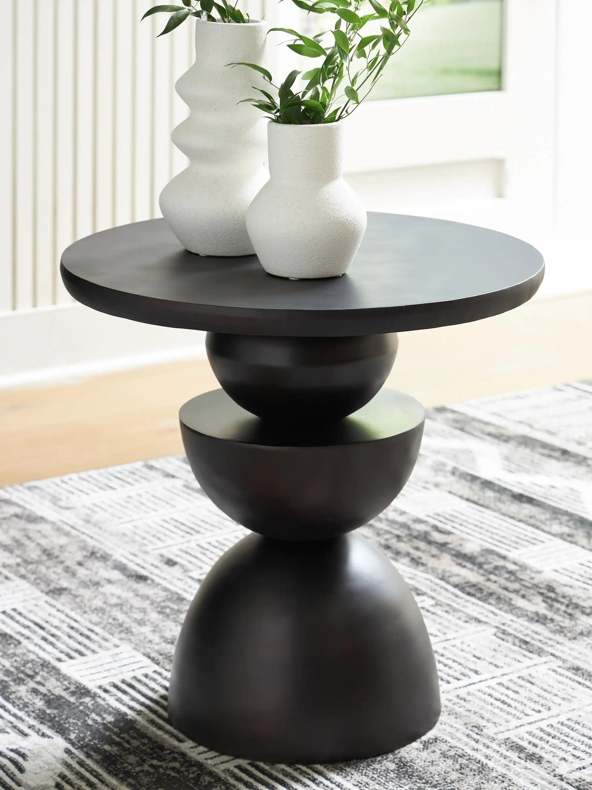 Kurtson - Accent Table - Bronze Finish - Best Buy Furniture