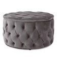 Modern Glam Ottoman Velvet - Best Buy Furniture