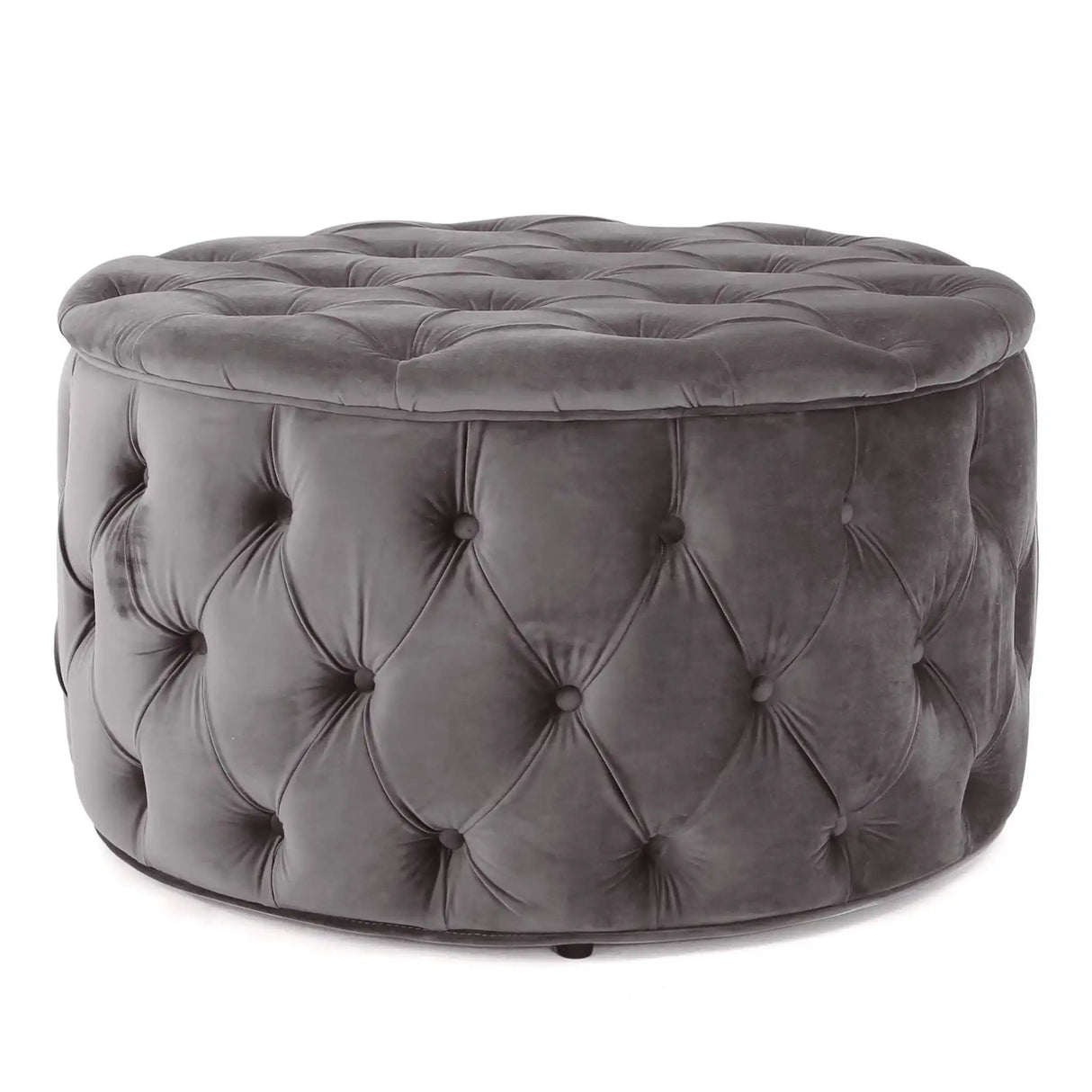 Modern Glam Ottoman Velvet - Best Buy Furniture