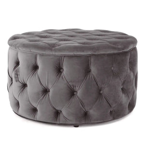 Modern Glam Ottoman Velvet - Best Buy Furniture