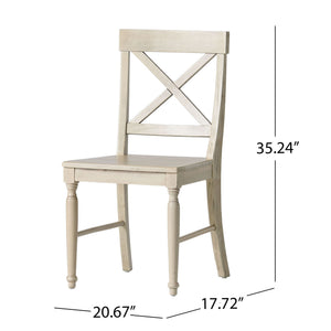 Dining Chair With X Shaped Back (Set of 2) - Best Buy Furniture