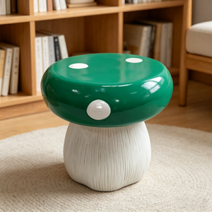 Mushroom Model Statue Stool