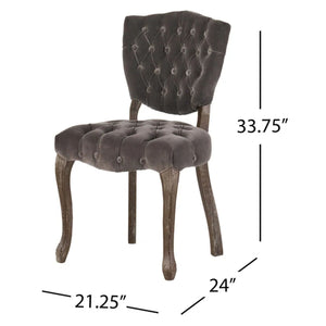 KD Tufted Chair (Set of 2)
