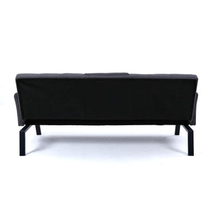 Sofa Bed With Foldable Design And Cup Holder