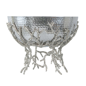Evergreen Decor Aluminum Decorative Bowl