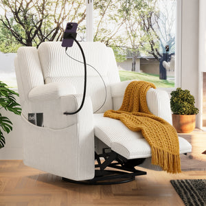 Electric Power Recliner Chair with Heat and Massage