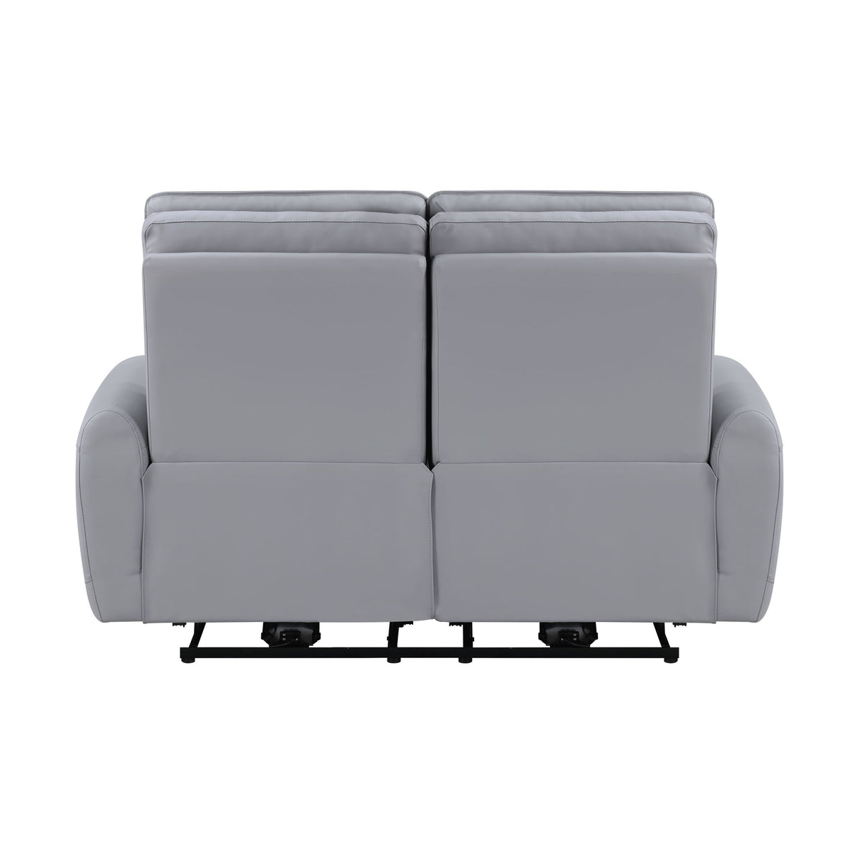 Jeromie - Power Motion Loveseat With USB Port - Gray