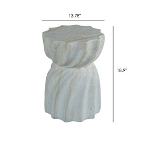 Outdoor End Table - Marble