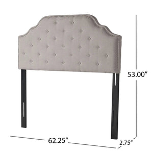 Luella - Button Tufted Upholstered Headboard - Best Buy Furniture