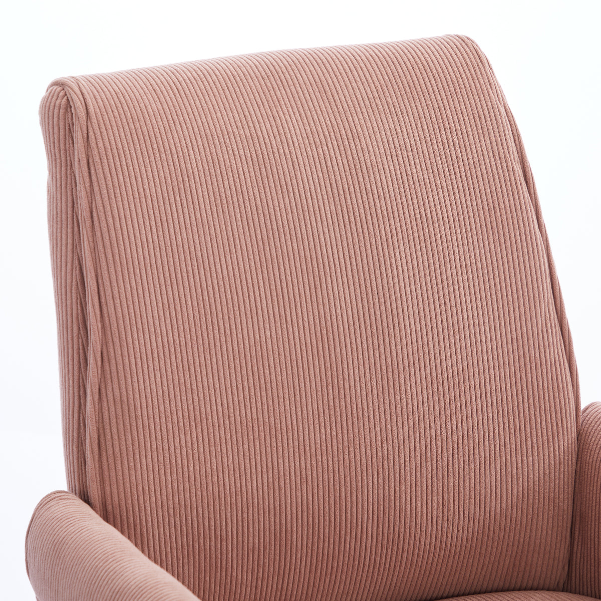 Mid-Back Liftable Office Chair in Light Pink