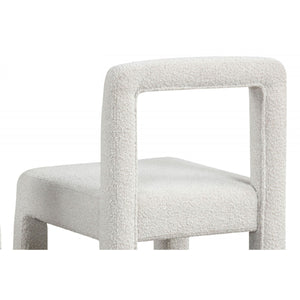 Dining Chairs With Square Open Back (Set of 2)