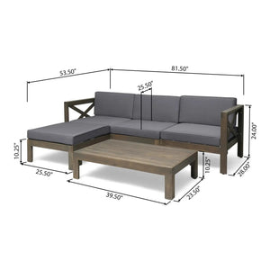 Alcove - L Shape Sofa Set - Best Buy Furniture