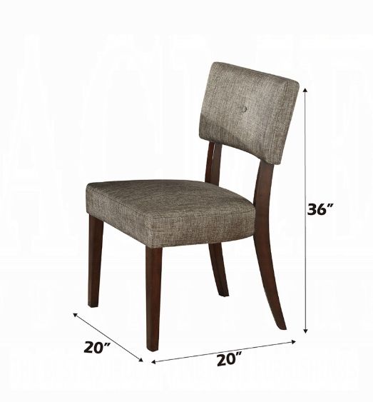 Drake - Side Chair (Set of 2) - Gray - Best Buy Furniture