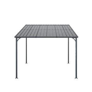 Outdoor Pergola, 10' x 10' Hardtop Gazebo for Yard