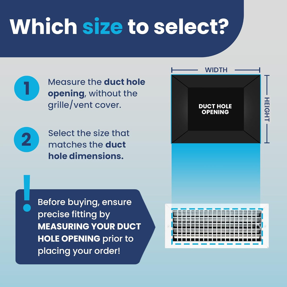 AC Register Vent Cover 16X6 inch - Box of 20