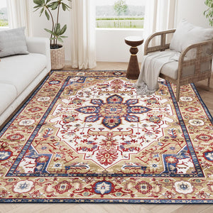 Vintage Bohemia Large Persian Non-slip Washable Area Rug