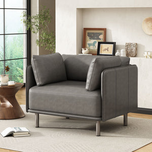 Vintage Modern Aesthetic Appeal Lounge Chair - Best Buy Furniture