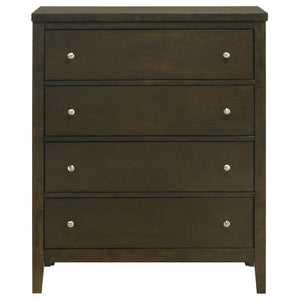 Clement - 4 Drawer Chest Of Drawers - Espresso