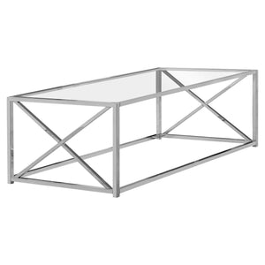 Table, Rectangular, Contemporary & Modern - Chrome - Best Buy Furniture
