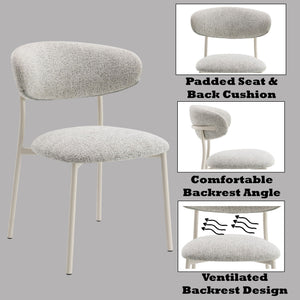 Kalam - Fabric Side Chair (Set of 2) - Light Gray - Best Buy Furniture