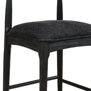 Counter Stool in Fabric Upholstery