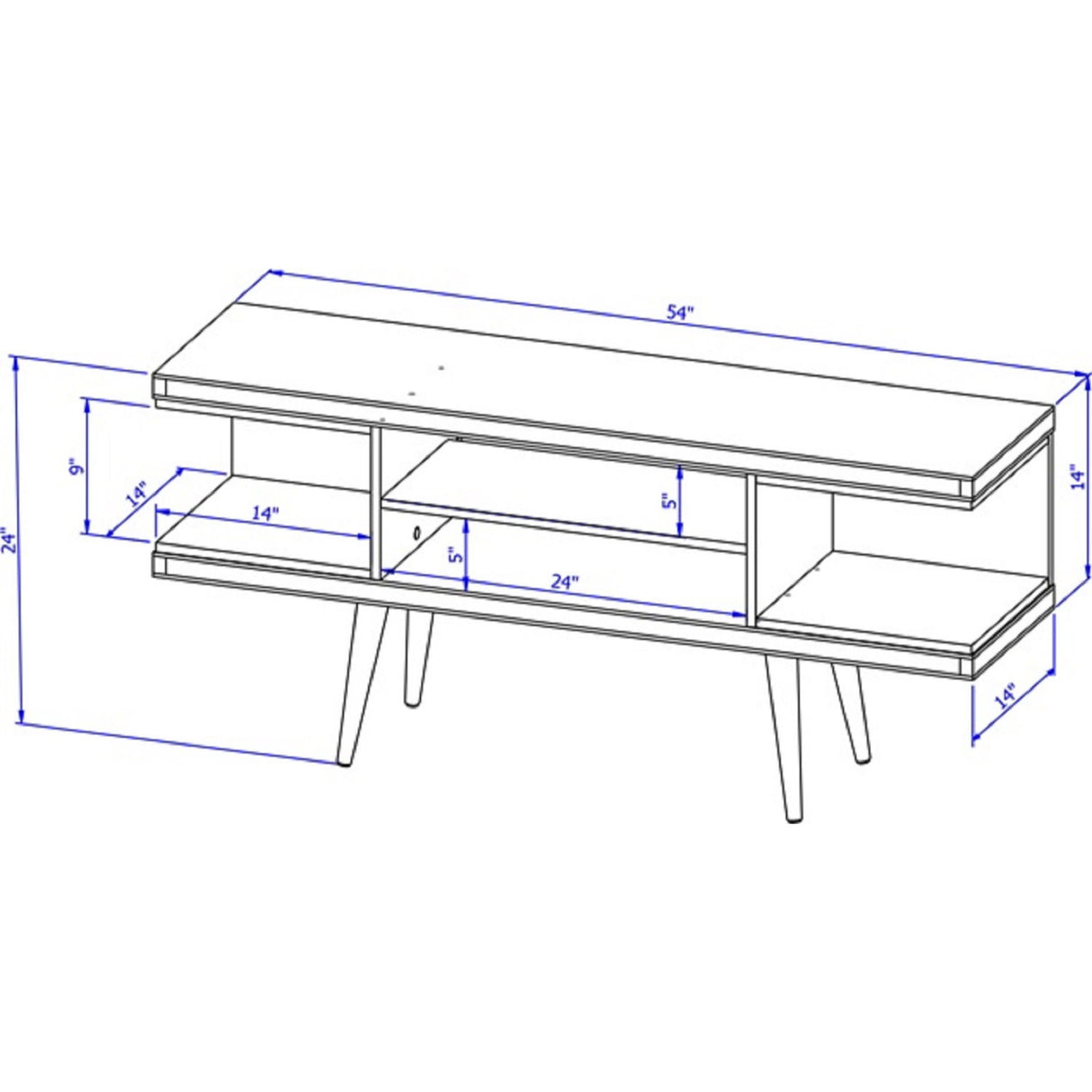 Utopia - Mid-Century Modern TV Stand