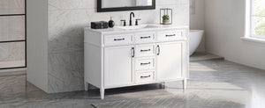 48 Inch Bathroom Vanity with Composite Sink Top