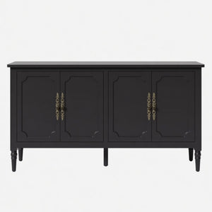 Vintage Buffet Cabinet With Adjustable Shelves