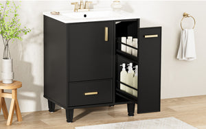 24" Bathroom Vanity with Sink