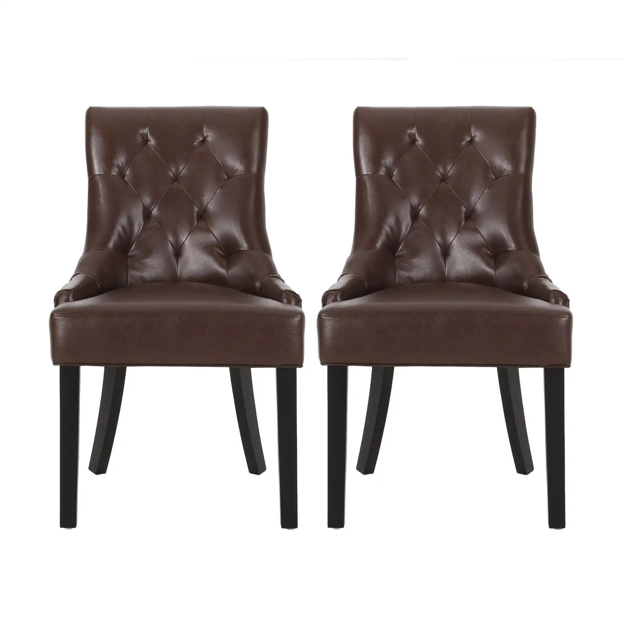 Cheney - Contemporary Dining Chair Tufted Upholstery (Set of 2) - Best Buy Furniture