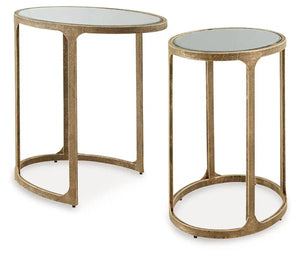 Irmaleigh - Accent Table Set (Set of 2) - Antique Black - Best Buy Furniture