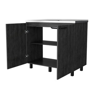 FM Furniture Oklahoma 2 Utility Sink & Cabinet