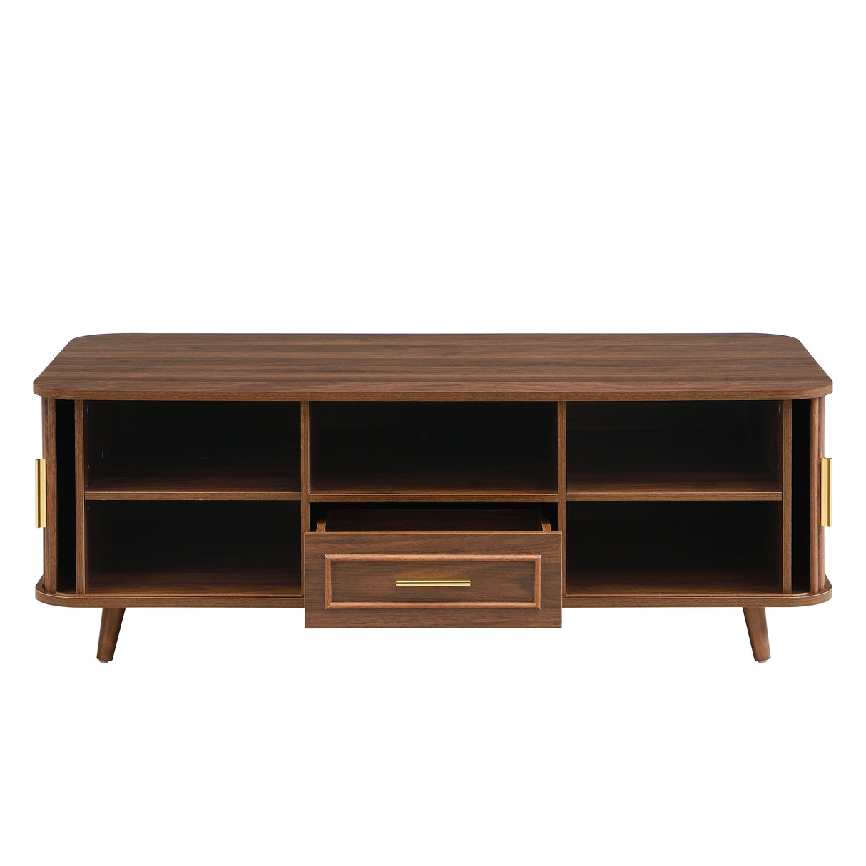 Mid-Century Modern Coffee Table with Storage