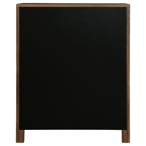 Verona - 5 Drawer Chest With - Walnut