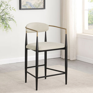 Kirkham - Upholstered Counter (Set of 2) - Beige
