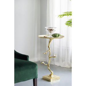 Contemporary Shiny Side Table