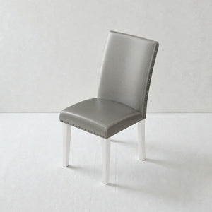 Upholstered Dining Chair With High Back Design (Set of 2)