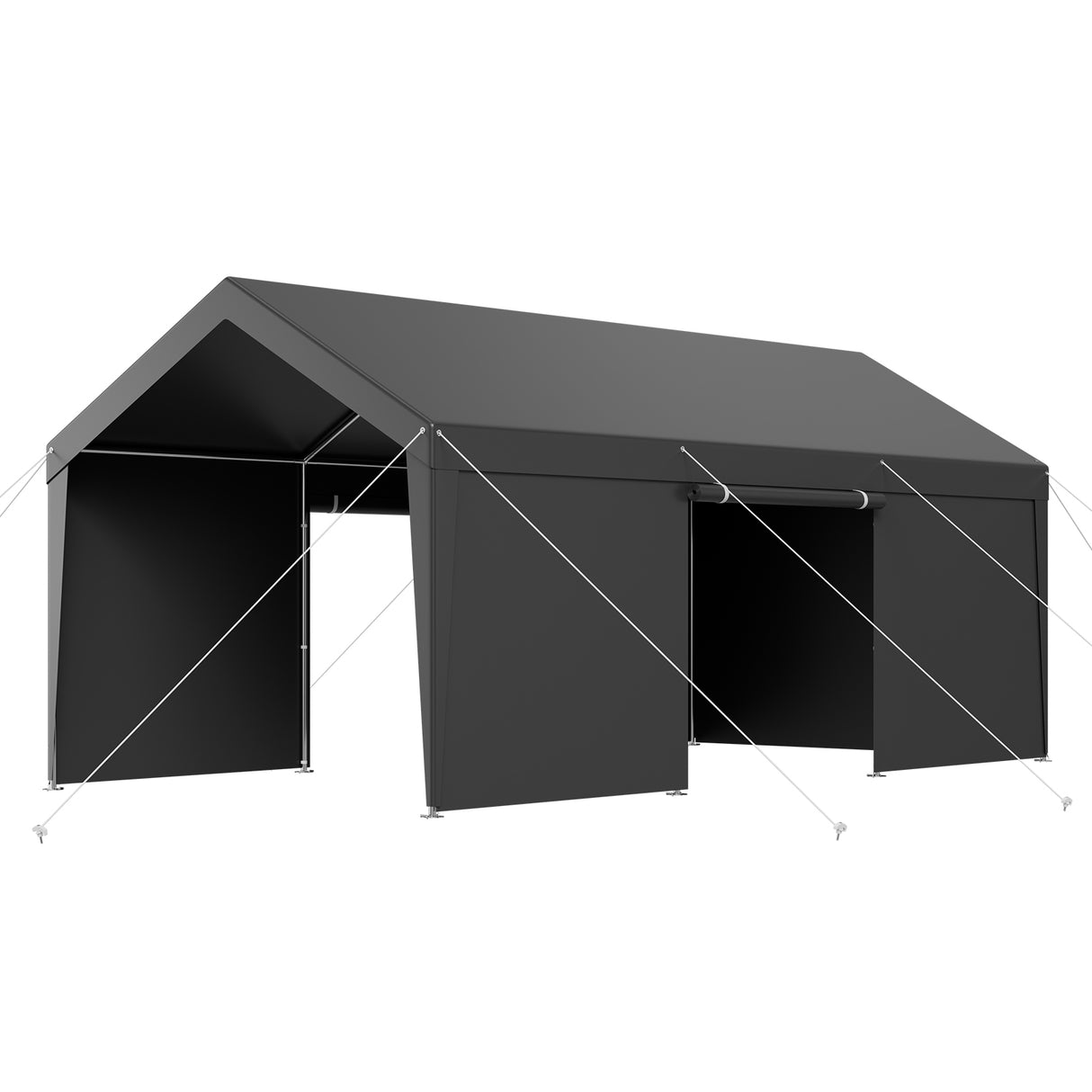 Carport Car Canopy 12x20FT Heavy Duty Outdoor Car Shelter with Sidewalls