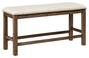 Moriville - Double UPH Bench - Beige - Best Buy Furniture