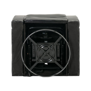 270 Degree Swivel Power Recliner With Tray Table, Phone Holder, Cup Holder, USB Port