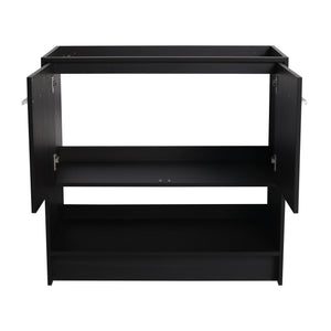 Modern Freestanding Bathroom Vanity With 2 Doors