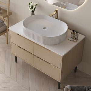 36 Inch Bathroom Vanity with Ceramic Sink