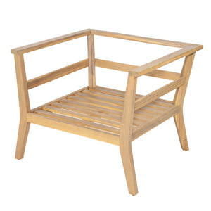 Outdoor Club Chair with Arms